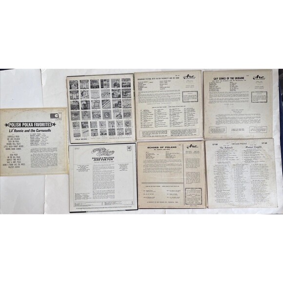 7 Vintage 50s 60s Polish & Ukrainian Polka 33 1/3 Hi-Fidelity Long Play Albums - Picture 9 of 16